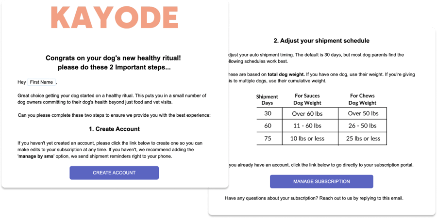 Kayode - Onboarding Email